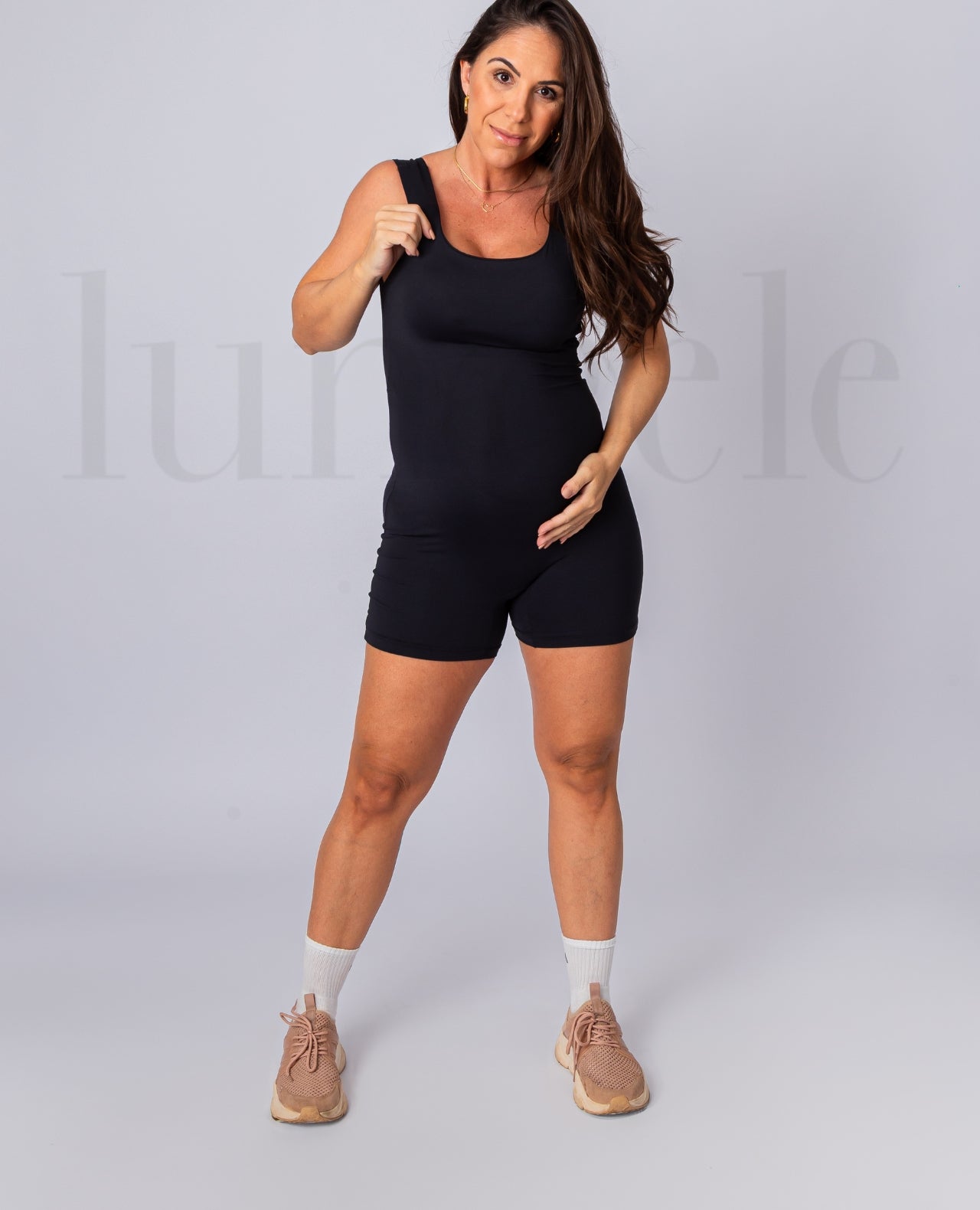 Seamless Maternity Bodysuit