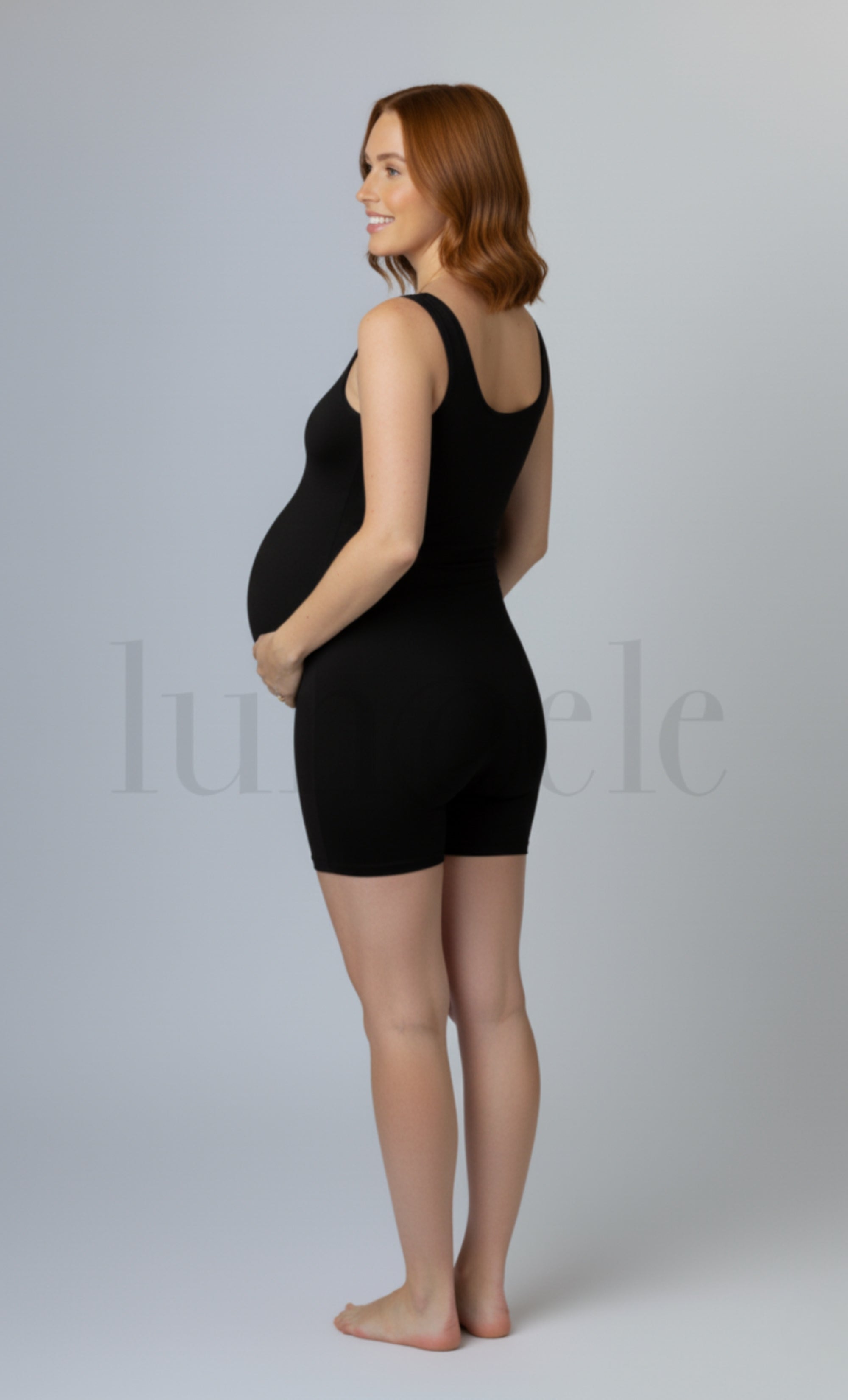 Seamless Maternity Bodysuit
