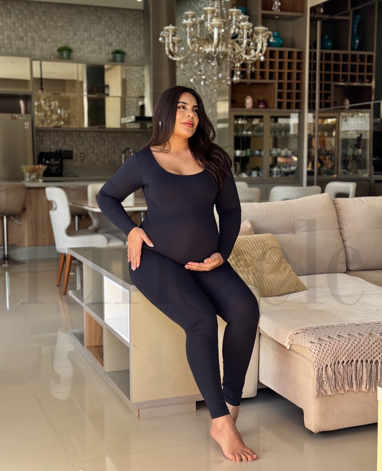 Long Sleeve Jumpsuit Sofia